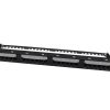 UTP Cat.6 Patch Panel 24 Port Dual Use IDC With Back Bar